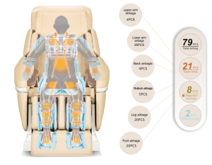 Massagestoel Airbags SL-A50